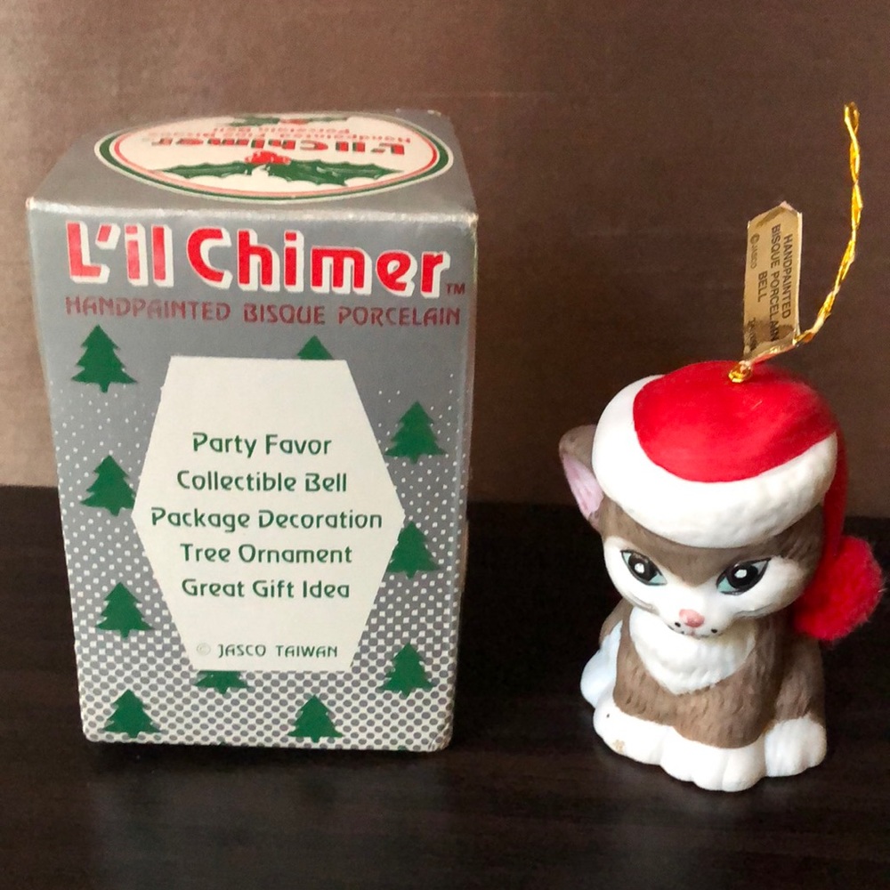 L’il Chimer - Jasco - Hand Painted Bisque Porcelain - Bell 🔔